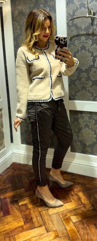 Magic Pant Stud - Chocolate