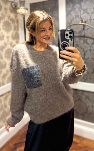 Alila Pocket Mohair by Mos Mosh - Mink