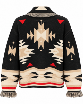 Aspen Geometric Knit Jacket
