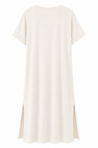Ibiza Cotton Dress - Cream