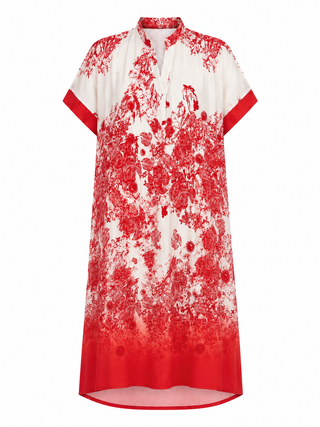 Scarlet Garden Dress - Red