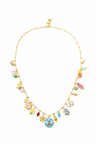 Bee charm Necklace