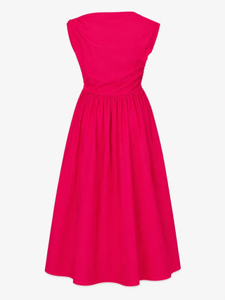 Isabella Dress - Raspberry