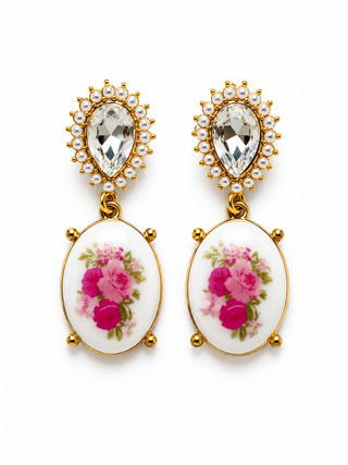 Earrings  Audrey  Floral
