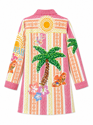The Hawaii Jacket Soft Multi Print