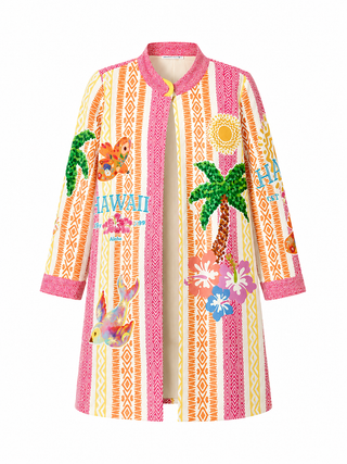 The Hawaii Jacket Soft Multi Print