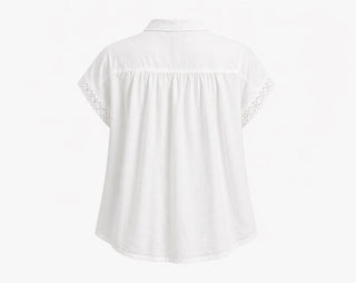 Clemente Cotton Blouse - White