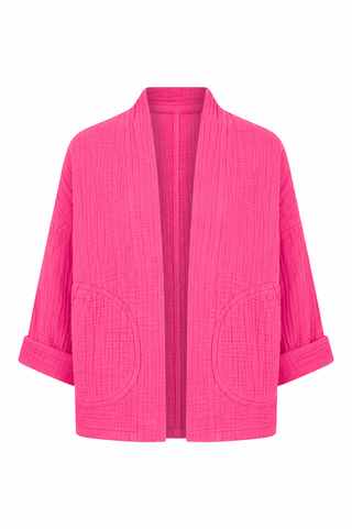 Paloma Cotton Jacket- Pink