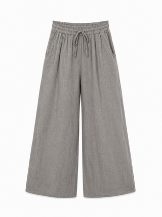 Leni Linen Trouser - Beige