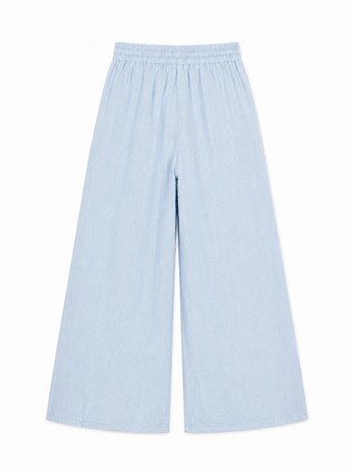 Leni Linen Trouser Baby Blue