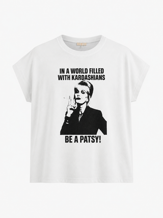 Patsy Graphic Tee Black and White