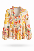 Sunspell Blouse - yellow