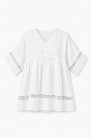 Solana Linen Suit - White