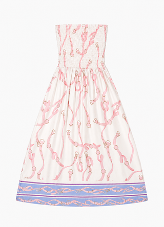 Mischief Silk Bandeau Dress