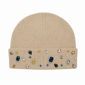 Gemstone- Taupe- Beanie