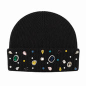 Gemstone- Black- Beanie