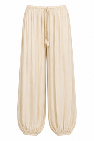 Rosa Harem Pants-Cream