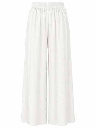 Zoey Frill Set -White