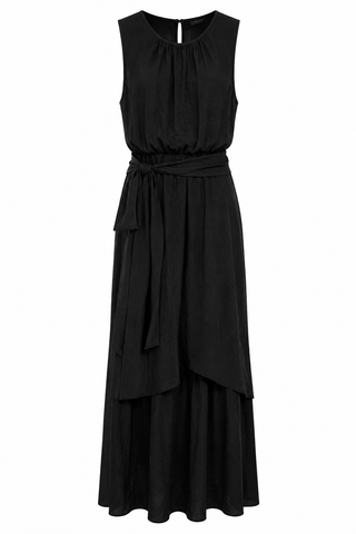 Monique Black High Low Dress