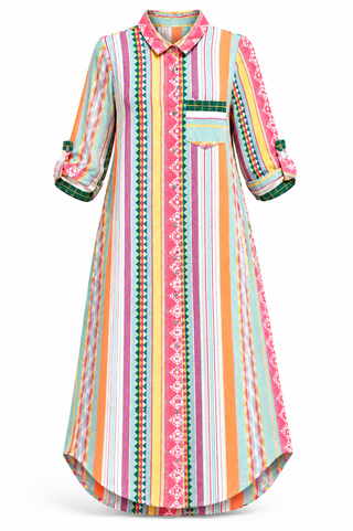 Zahara Cotton Shirt Dress