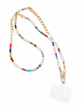 Phone Chain- Pearl Multi