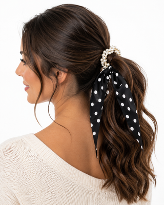 Decorative Bobbin Pearl Accessory-Black