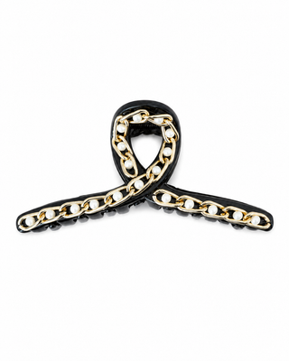 Claw Clip Chanel Inspired -Triangle