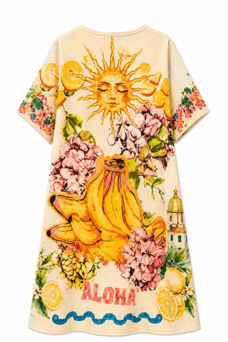 Ivan Midi Lurex Dress - Floral