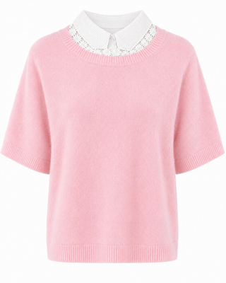 Collar White Shirt