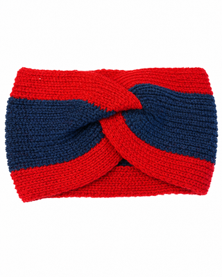 Headband Navy Red