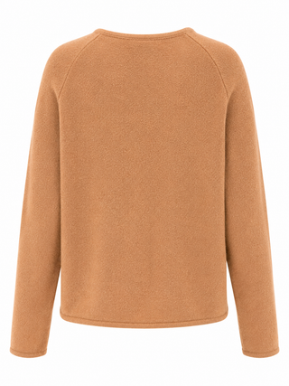 Luna D/B Knit Cardigan- Tan