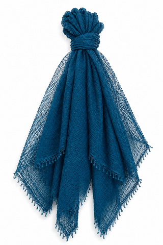 Pam lightweight crinkle scarf - Teal