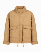 Aspen Quilted Cotton Jacket - Tan