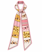 Silk Neck Scarf - Pink