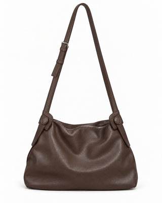 Duel-Strap Bag - Brown