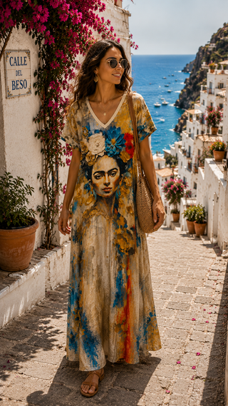 Ivan Freda Dress - Red Multi