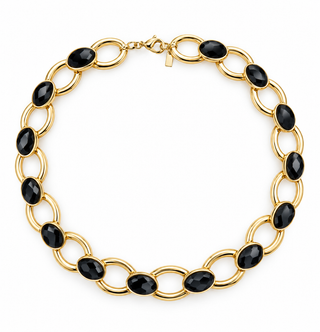 Chain Link Necklace - Black