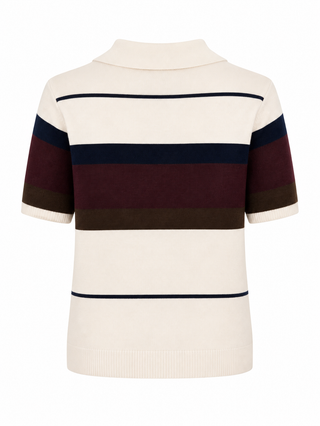 Harbour Quarter Zip Knit Polo