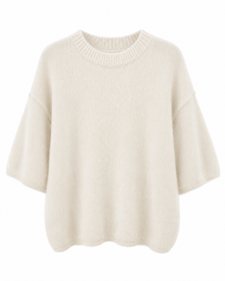 Sienna Mohair Knit - Cream