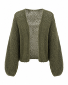 Aurelia Mohair Cardigan - Olive