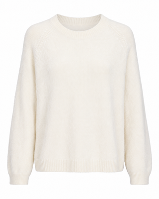 Alina Alpaca Knit Jumper - Cream