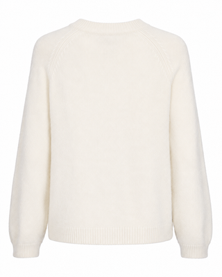 Alina Alpaca Knit Jumper - Cream