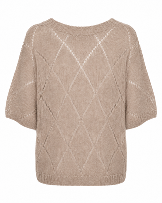 Talia Mohair Knit- brown
