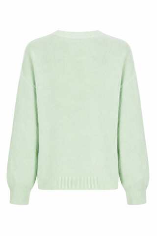 Alina Alpaca Knit Jumper- Mint