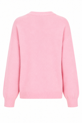 Alina Alpaca Knit Jumper- Baby Pink