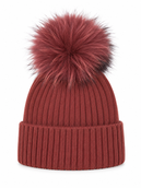Bowie Hat Beanie bobble -Burgundy