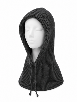 Maisy Detachable Hoodie -Charcoal
