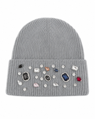 Gemstone Hat-Grey
