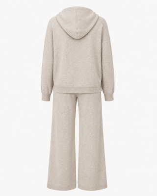Sloane Knit Lounge Set- Ecru