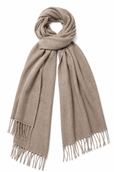 Serena Scarf beige / brown Reversible